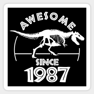 Awesome Since 1987 Sticker